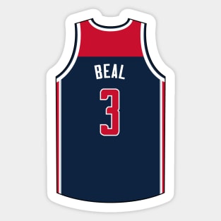 Bradley Beal Washington Jersey Qiangy Sticker